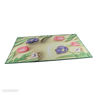 High quality anti-slip waterproof pvc floor mat for kitchen entry