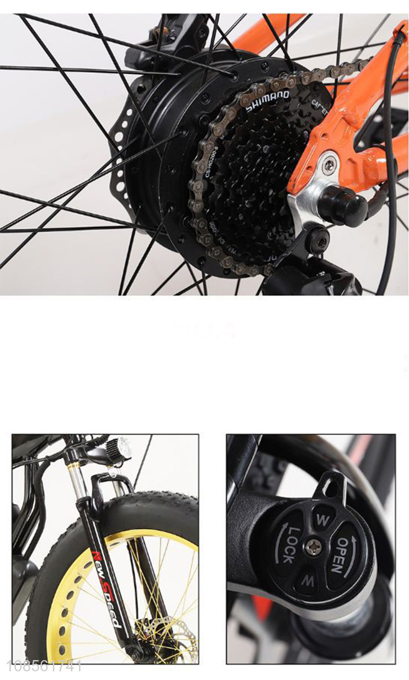 Factory supply outdoor folding mountain bike bicycle