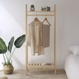 Factory supply simple design bedroom floor hanging <em>clothes</em> <em>rack</em>