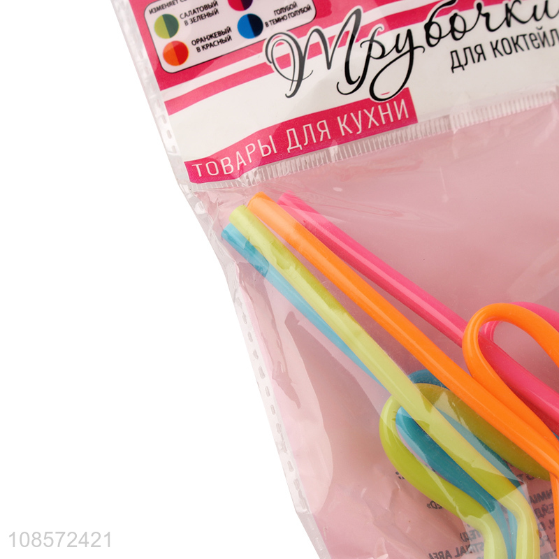 New products rabbit shape plastic drinking straw for sale