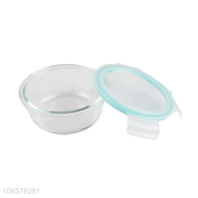 Good quality 3pcs glass fresh-keeping bowls for food storage