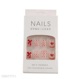 China factory natural comfortable fake nail for nail decoration