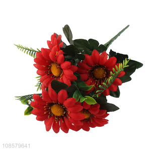 Latest products 6heads natural artificial flower for sale
