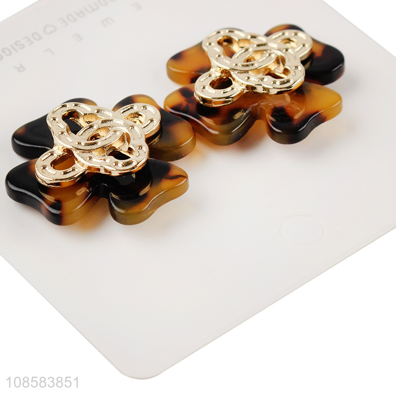 Latest design delicate design women earrings ear studs for sale