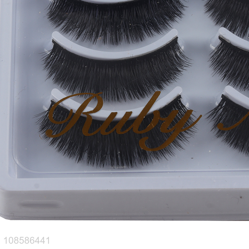 New products 10 pairs 5D false eyelashes lightweight fake lashes