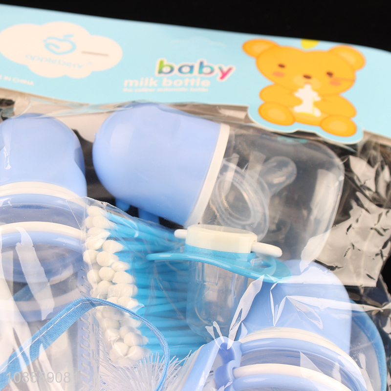 Top quality multicolor baby feeding bottle set wholesale