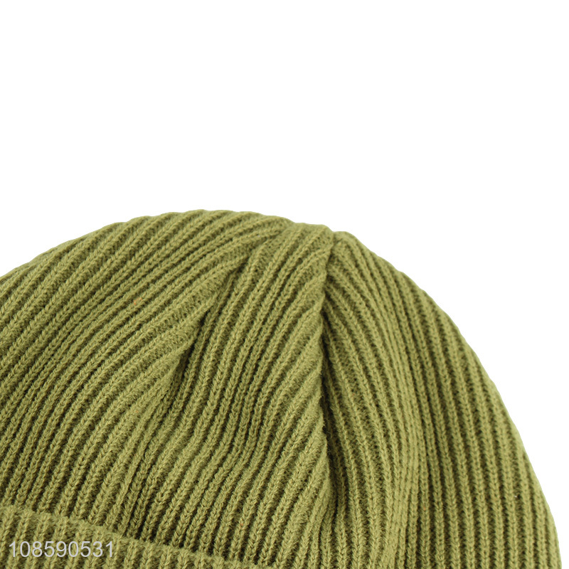 New product women winter hat knitted beanie hat for girls