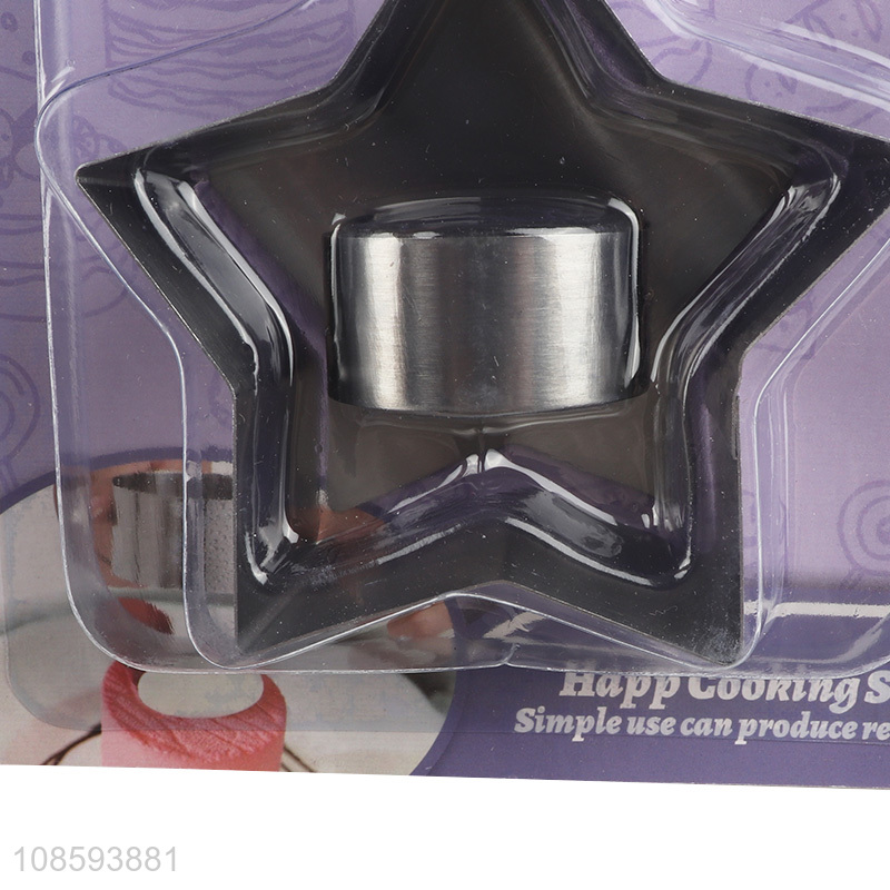 Good quality stainless steel mousse cake mold biscuit mould