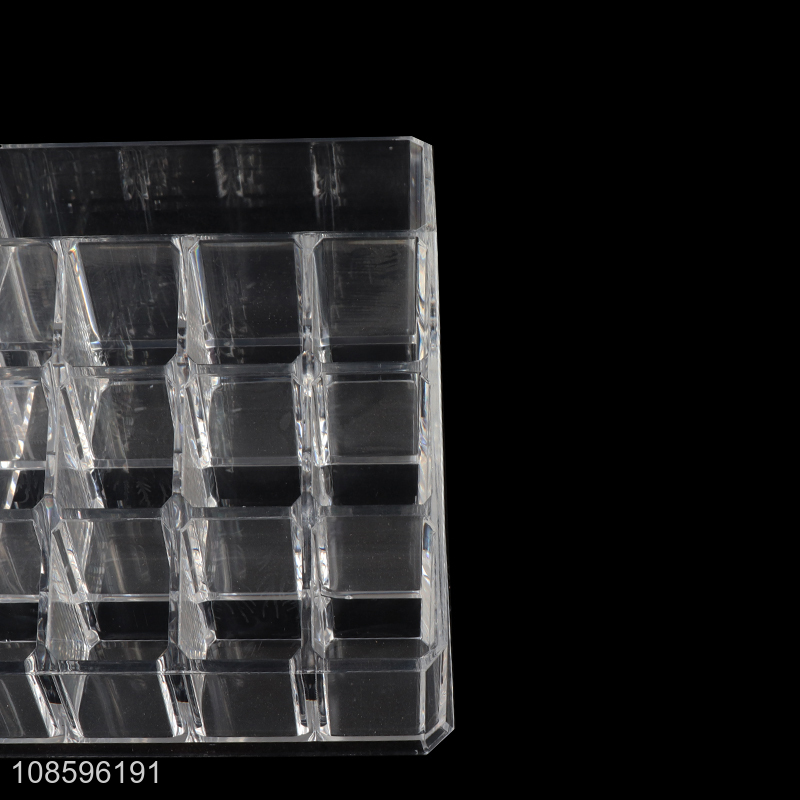 Factory price plastic countertop makeup organizer for lipsticks