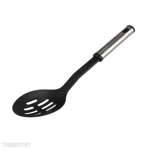 China wholesale nylon household kitchen utensils slotted ladle