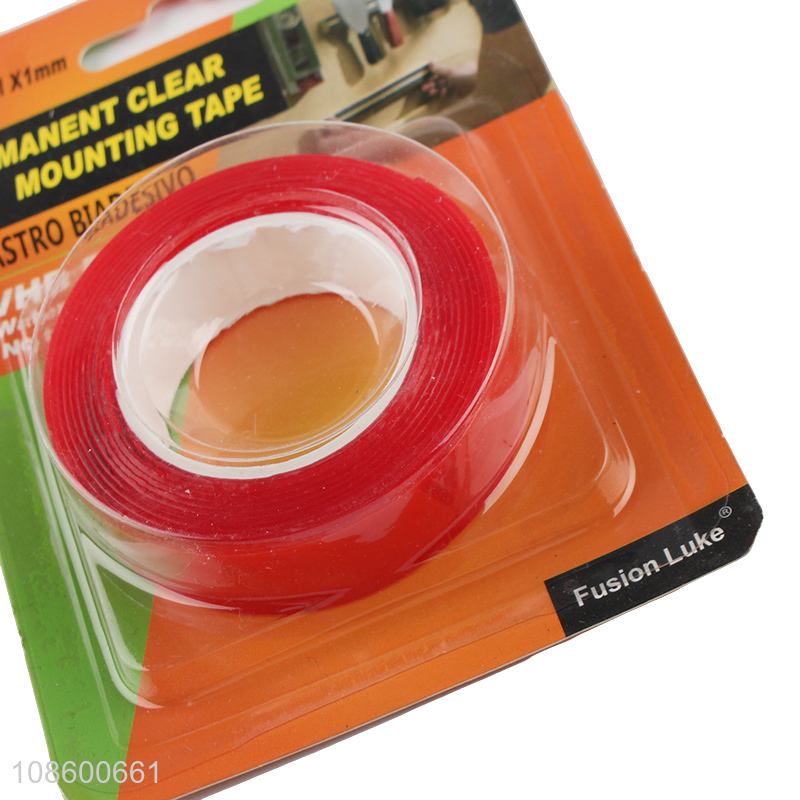 Wholesale clear double-sided strong adhesive mounting tape