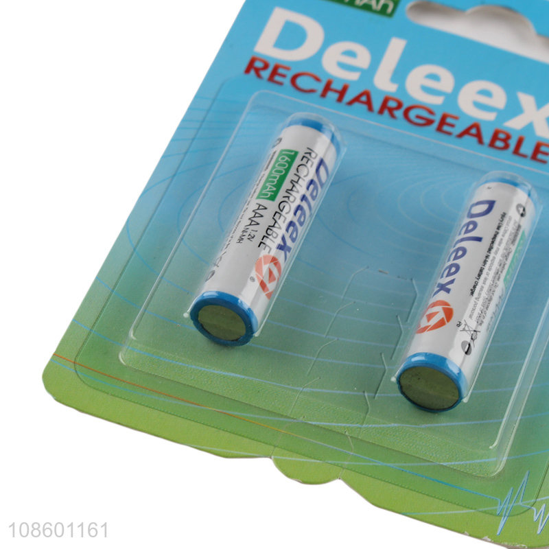 Latest products eco-friendly 1600mAh rechargeable batteries for sale