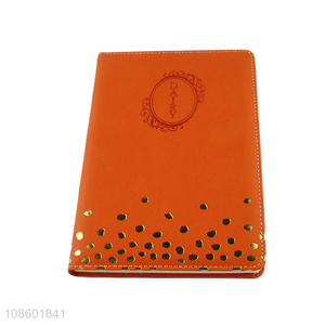 Factory price pu leather school office stationery notebook for sale