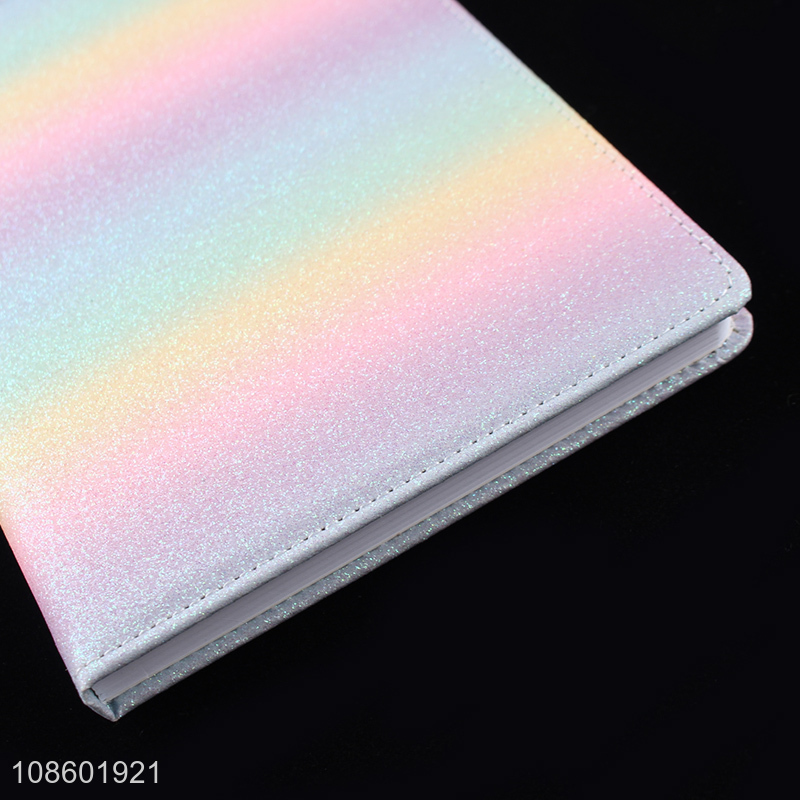 Top selling writing paper pu embroidery notebook for stationery