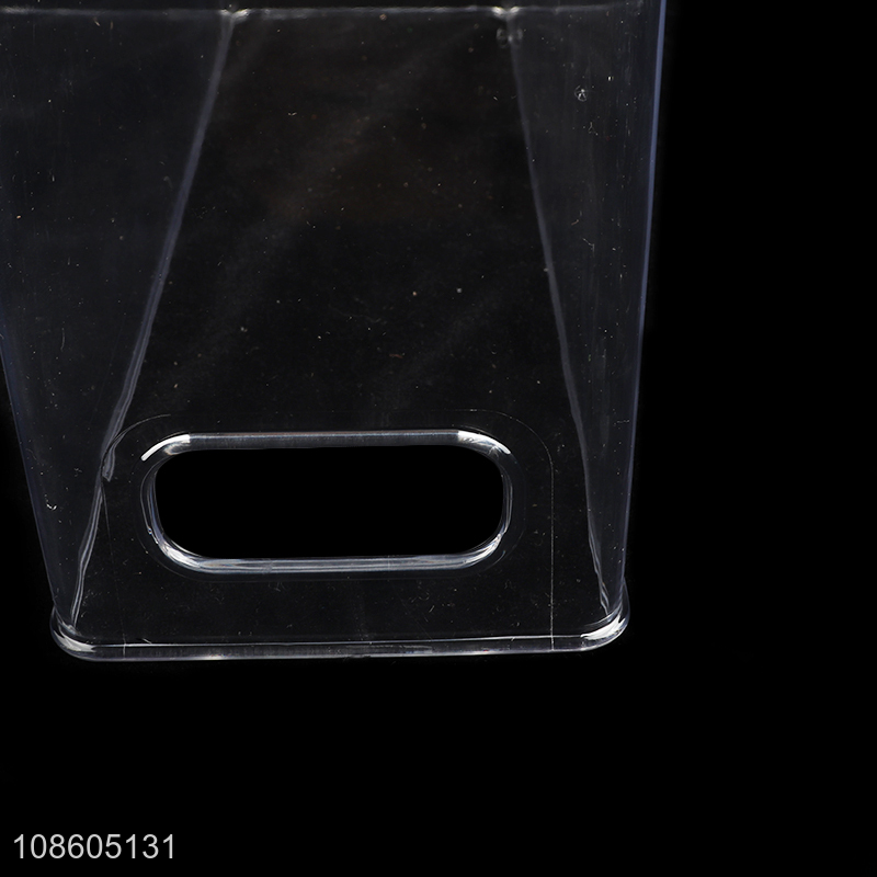 Factory supply plastic refrigerator organizer freezer storage box