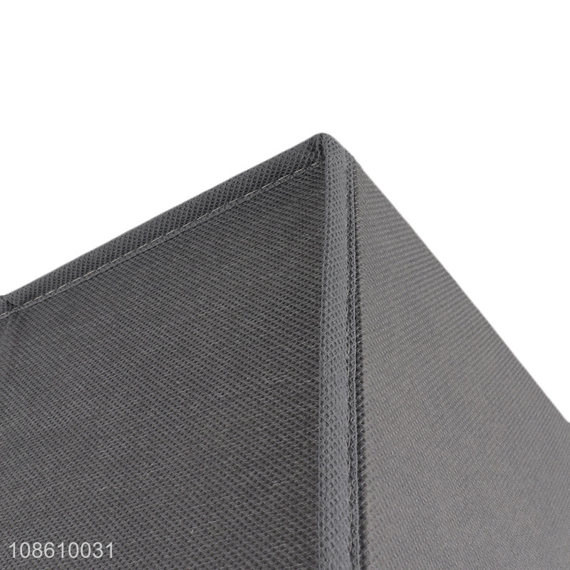 Good quality multipurpose foldable non-woven storage box for closet