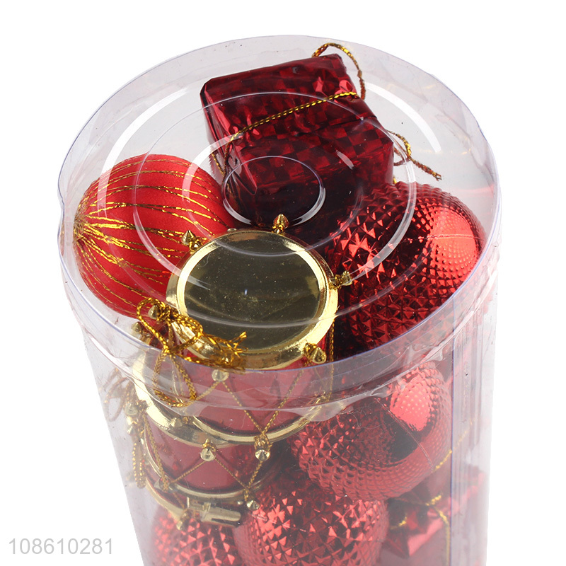 Popular products red christmas decoration hanging ball for sale