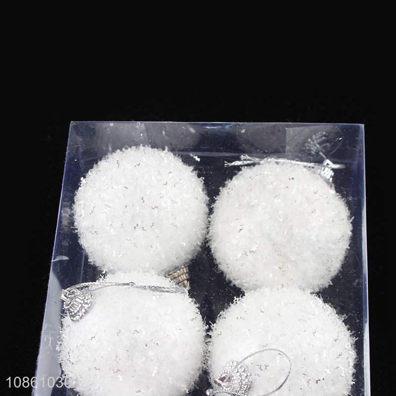China products white christmas decoration hanging ball for sale