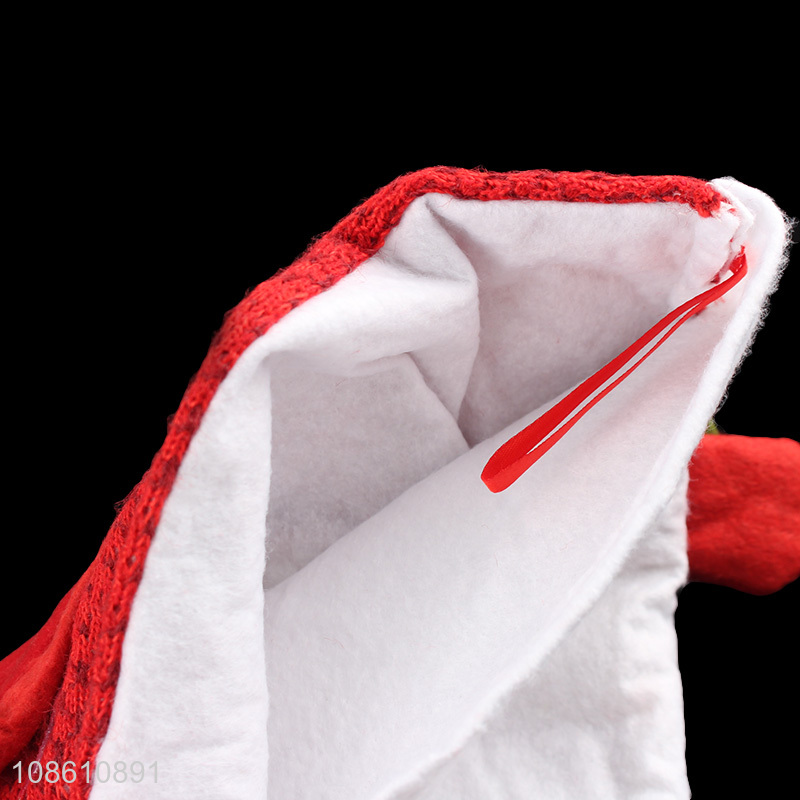 Top selling snowman cute christmas socks gifts bag wholesale