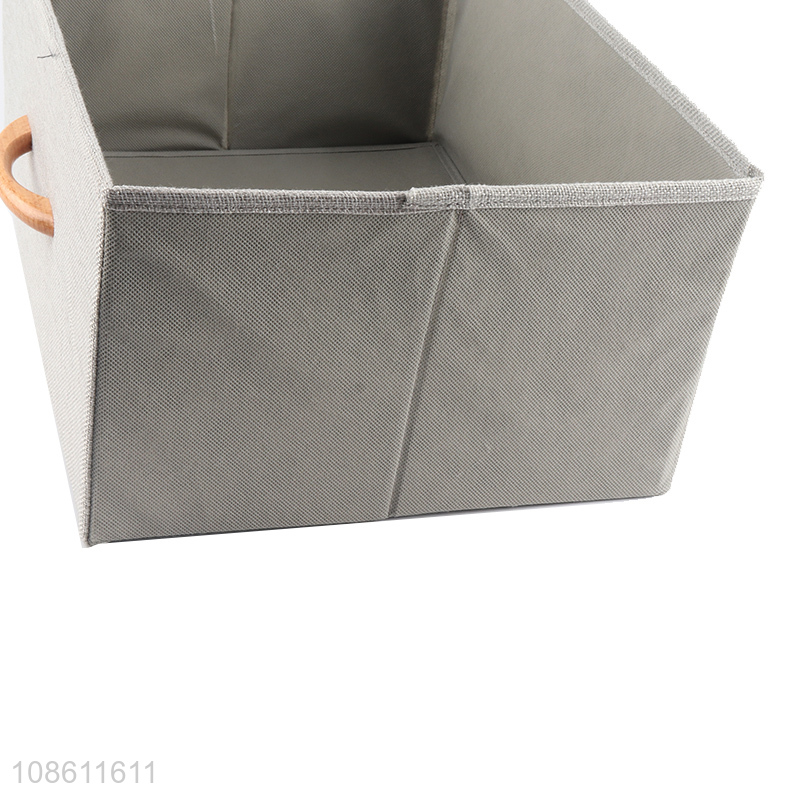 Hot selling folding nonwoven storage box drawer container for clothes