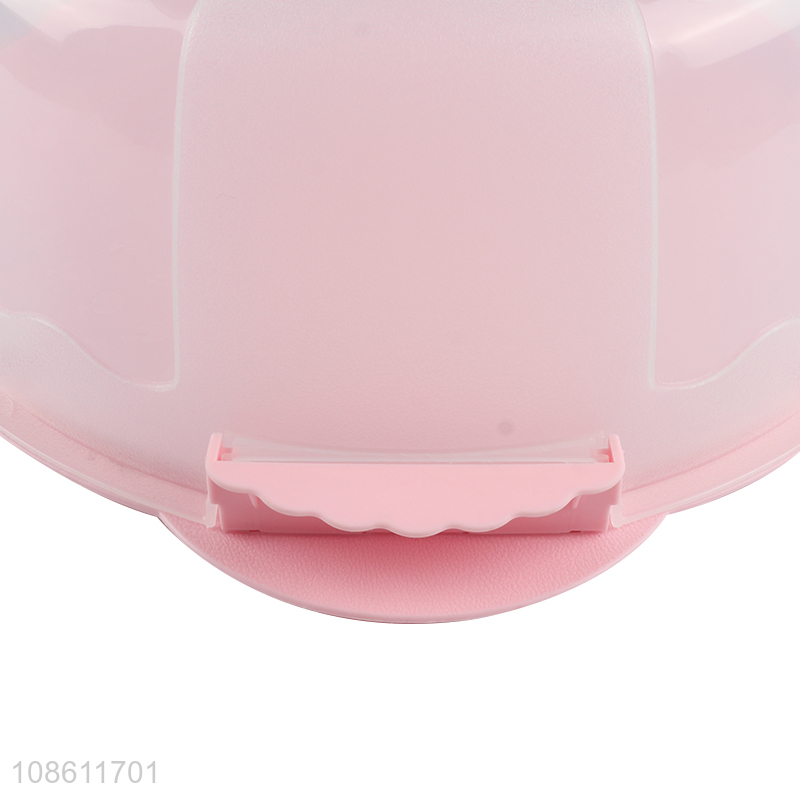 New arrival plastic cake carrier holder cake storage container