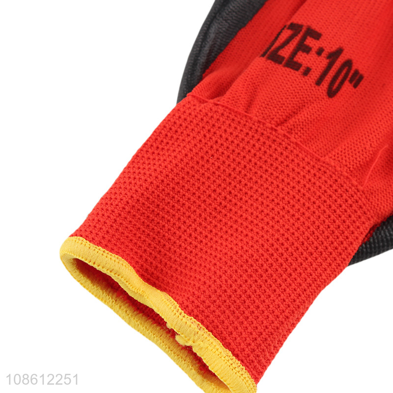 Factory price coated safety gloves cut resistant work gloves
