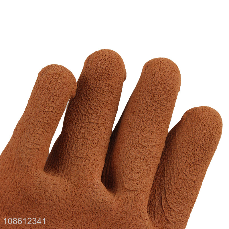 New arrival coated safety work gloves for construction gardening
