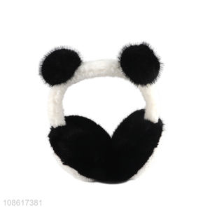 Good quality cute winter warm earmuffs fuzzy ear cover for student