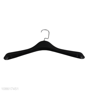 New arrival non-slip extra wide suit hanger plastic clothes hanger