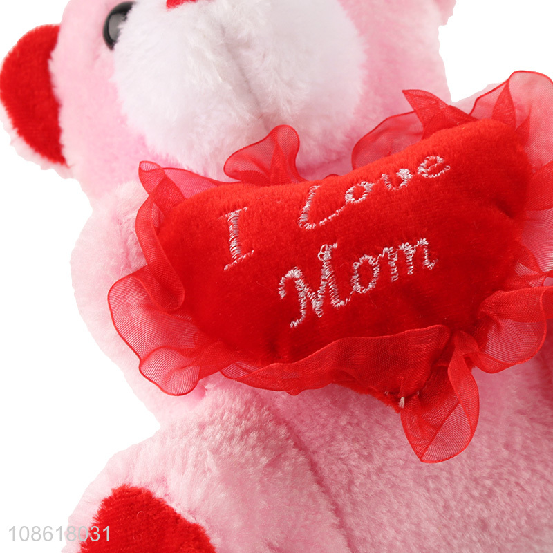 Hot sale valentine's day gift plush bear toys wholesale