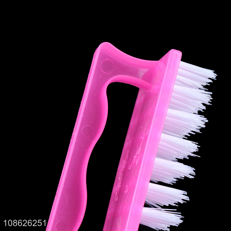 Good quality multi-purpose plastic cleaning brush laundry brush