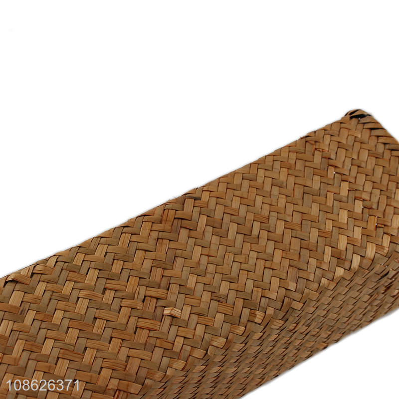 Top selling home decoration weave basket vase wholesale