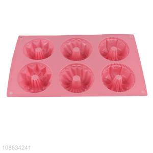 Hot selling silicone cake molds donut molds baking tools