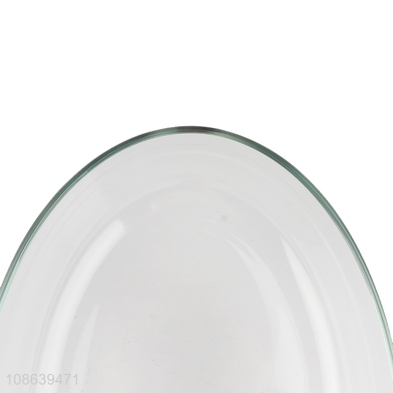 Good quality round glass baking dish baking pan for sale