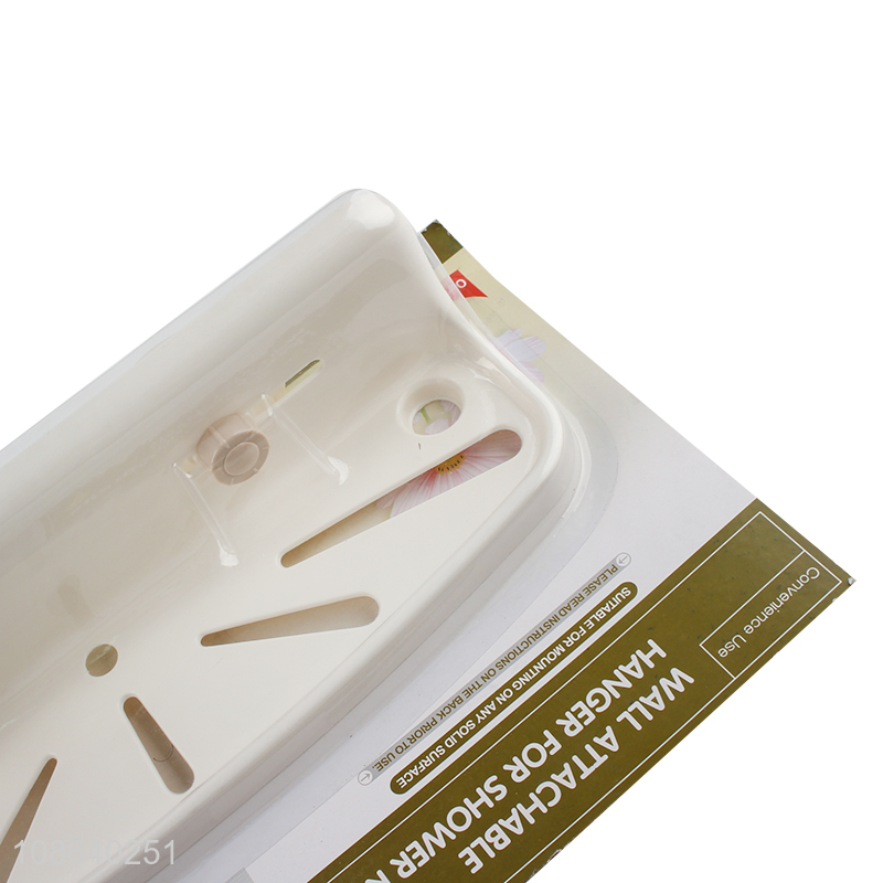 Popular products plastic wall-mounted rack for shower kits