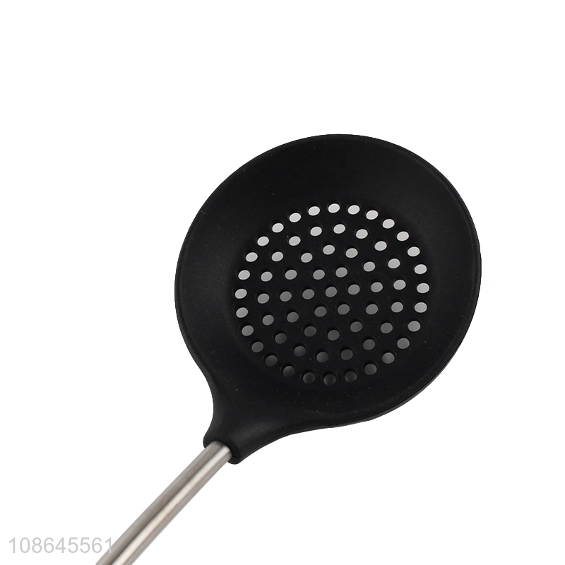 Wholesale heat resistant silicone skimmer slotted spoon cooking tools
