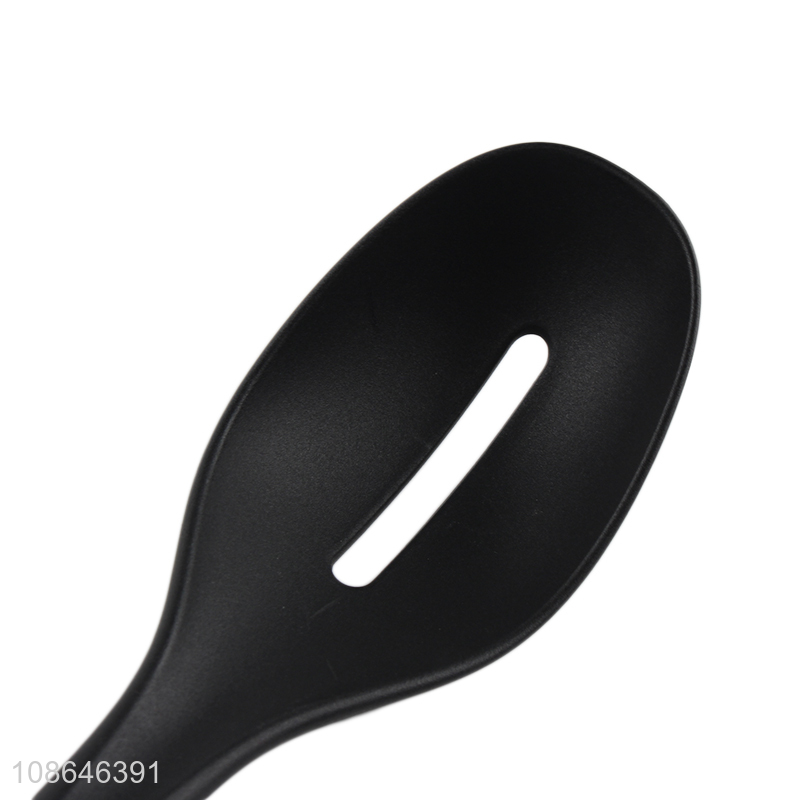Factory price nylon kitchen utensils slotted spoon for sale