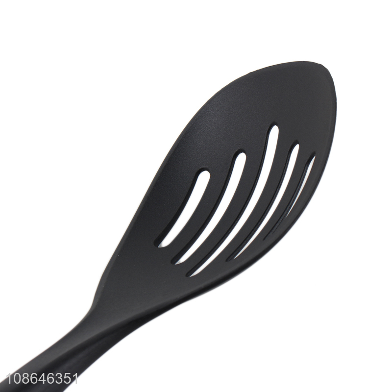 Good selling nylon kitchen utensils slotted ladle wholesale