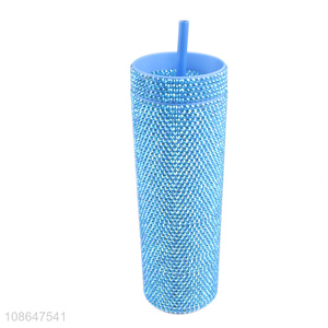 Top selling large capacity portable straw water cup drinking cup