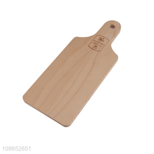 Good quality natural bamboo pizza <em>board</em> bamboo cutting <em>board</em> with handle