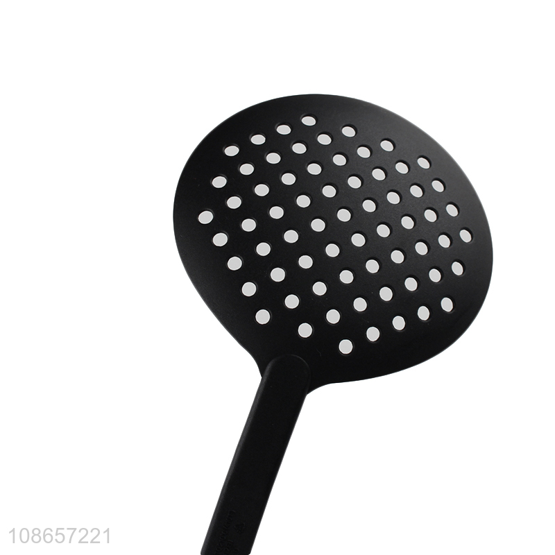 Factory price heat resistant nylon slotted ladle spoon oil skimmer