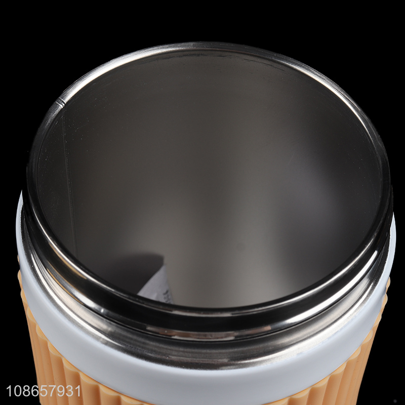 Wholesale double walled stainless steel thermal anti-scald coffee cup