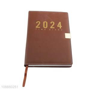 Good selling soft touch pu leather diary book notebook wholesale