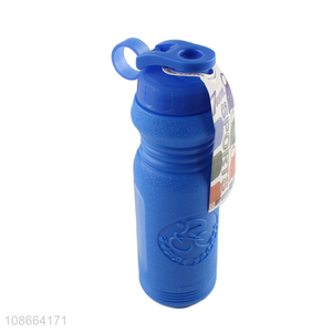 Hot items portable blue plastic water bottle drinking cup