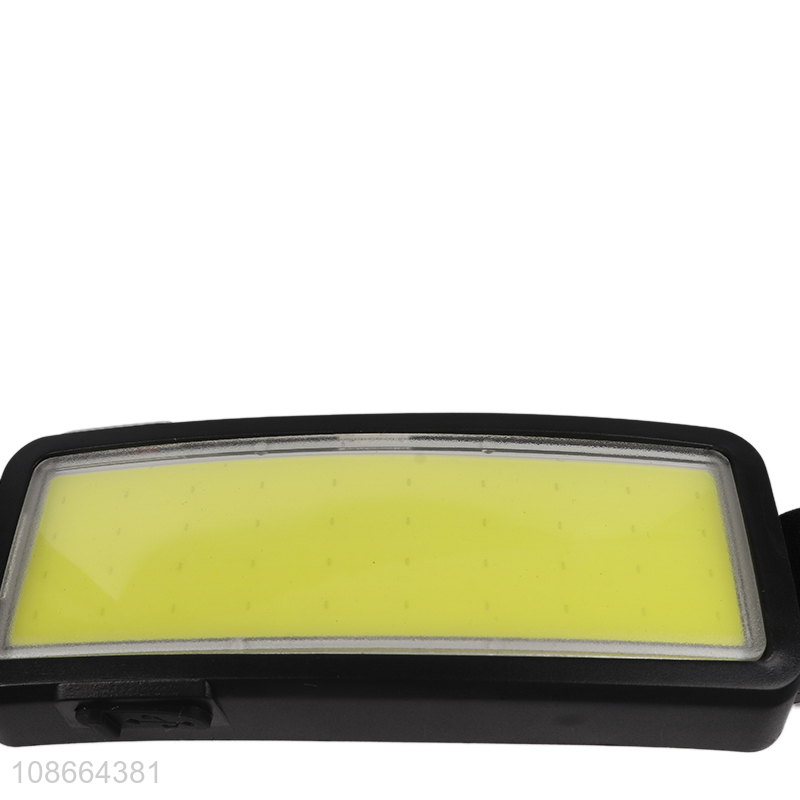 Wholesale 5V 3W 220LM 40COB Multifunctional Soft Light Headlamp (400mA 14500 lithium battery)