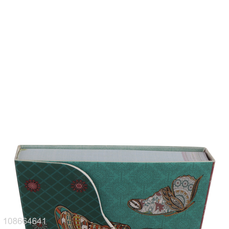 Best selling butterfly hardcover notebook stationery diary book