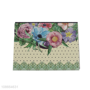 Yiwu market flower pattern hardcover notebook diary book for sale