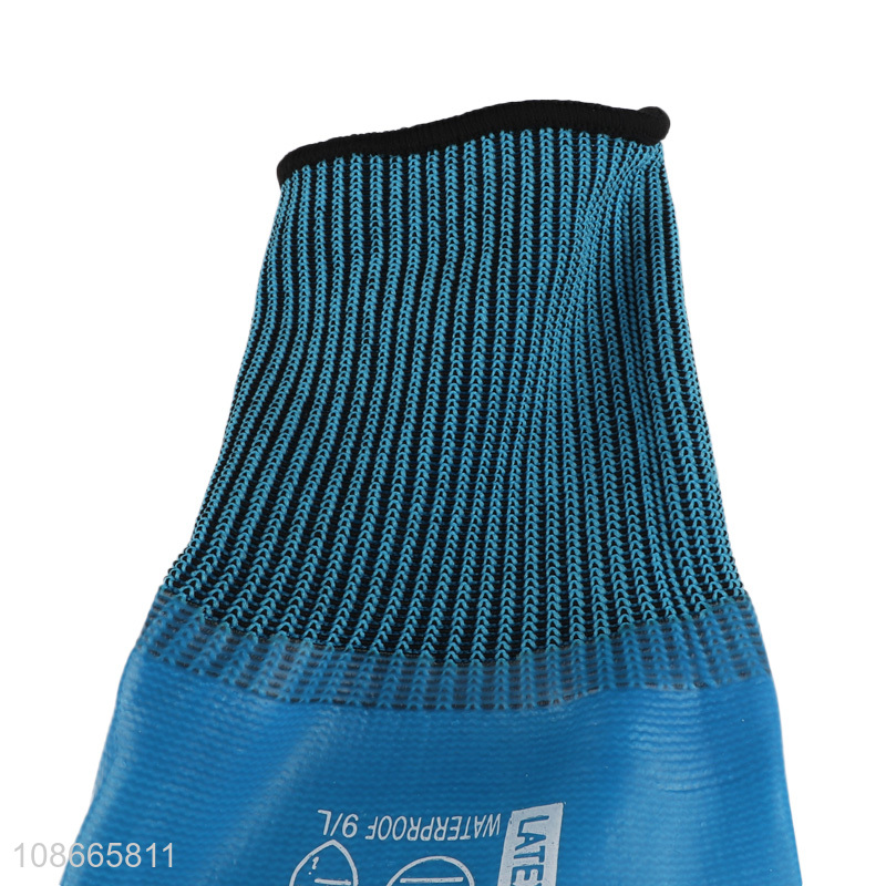 Top selling waterproof hand protection work labor gloves wholesale