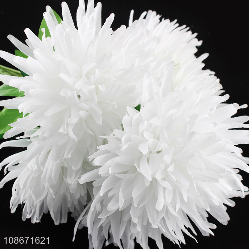 Hot selling 7-head fake flowers artificial flowers for indoor decor