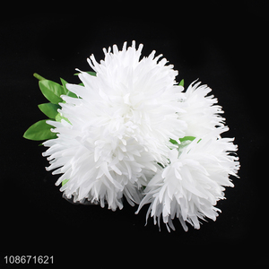 Hot selling 7-head fake flowers artificial flowers for indoor decor
